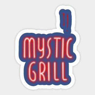 Mystic Grill Sticker